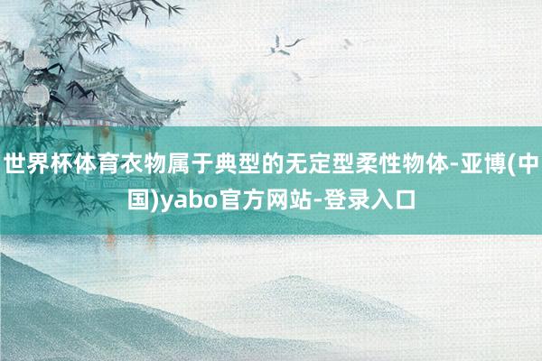 世界杯体育衣物属于典型的无定型柔性物体-亚博(中国)yabo官方网站-登录入口