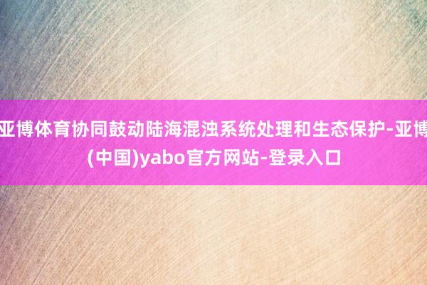 亚博体育协同鼓动陆海混浊系统处理和生态保护-亚博(中国)yabo官方网站-登录入口