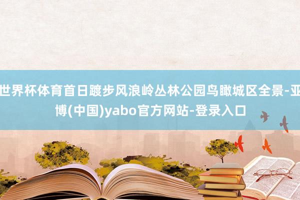 世界杯体育首日踱步风浪岭丛林公园鸟瞰城区全景-亚博(中国)yabo官方网站-登录入口
