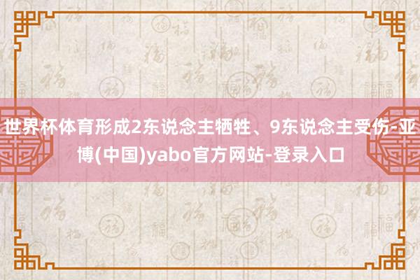 世界杯体育形成2东说念主牺牲、9东说念主受伤-亚博(中国)yabo官方网站-登录入口